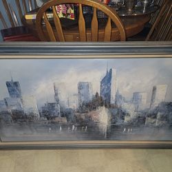 Vintage oil painting collection