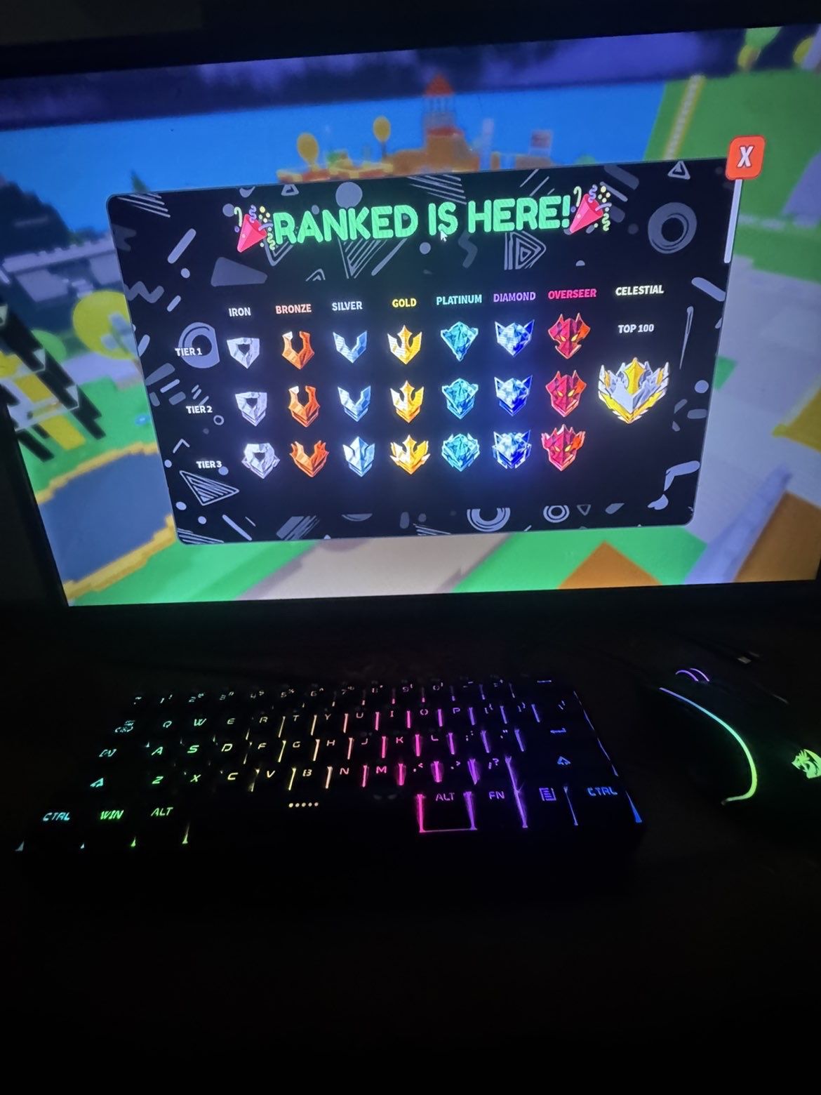 Gaming Keyboard And Mouse