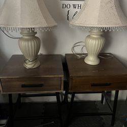 Night Tables And Lamps