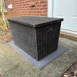 Crate & Barrel Storage Trunk w/ Lid