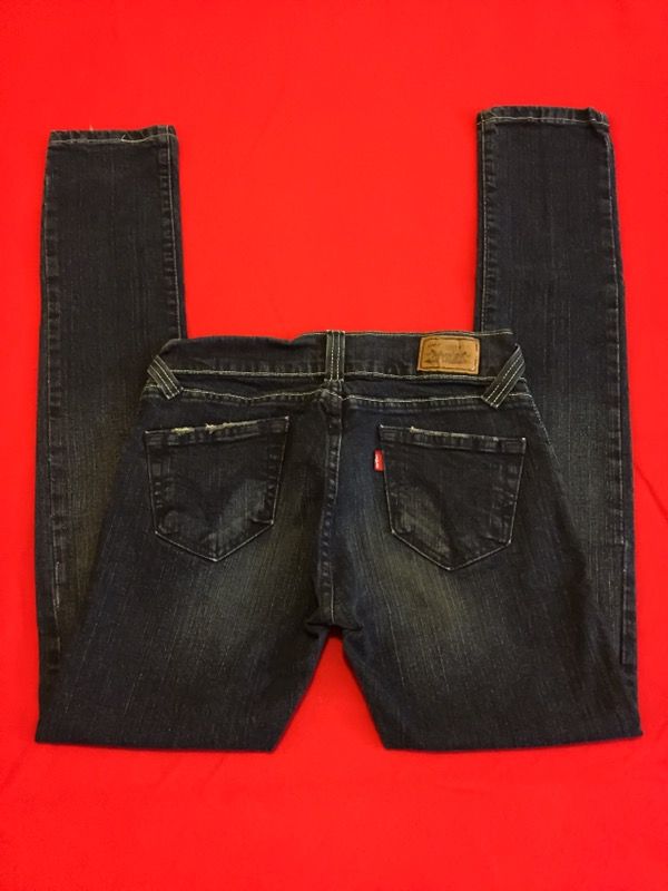New Levi's Skinny Low-Rise Jeans, Size 3
