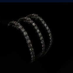 Premium VVS Diamond Moissanite Tennis Bracelet brand new 4mm
