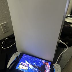 Ps5 with Ps5 Portable Remote 