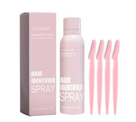 Facial Hair Removal Spray: Moisturizes and cleanses hair; a gentle hair removal spray suitable for both face and body. Unisex formula. Includes 4 eyeb