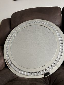2 Round Mirror 60x60 cm