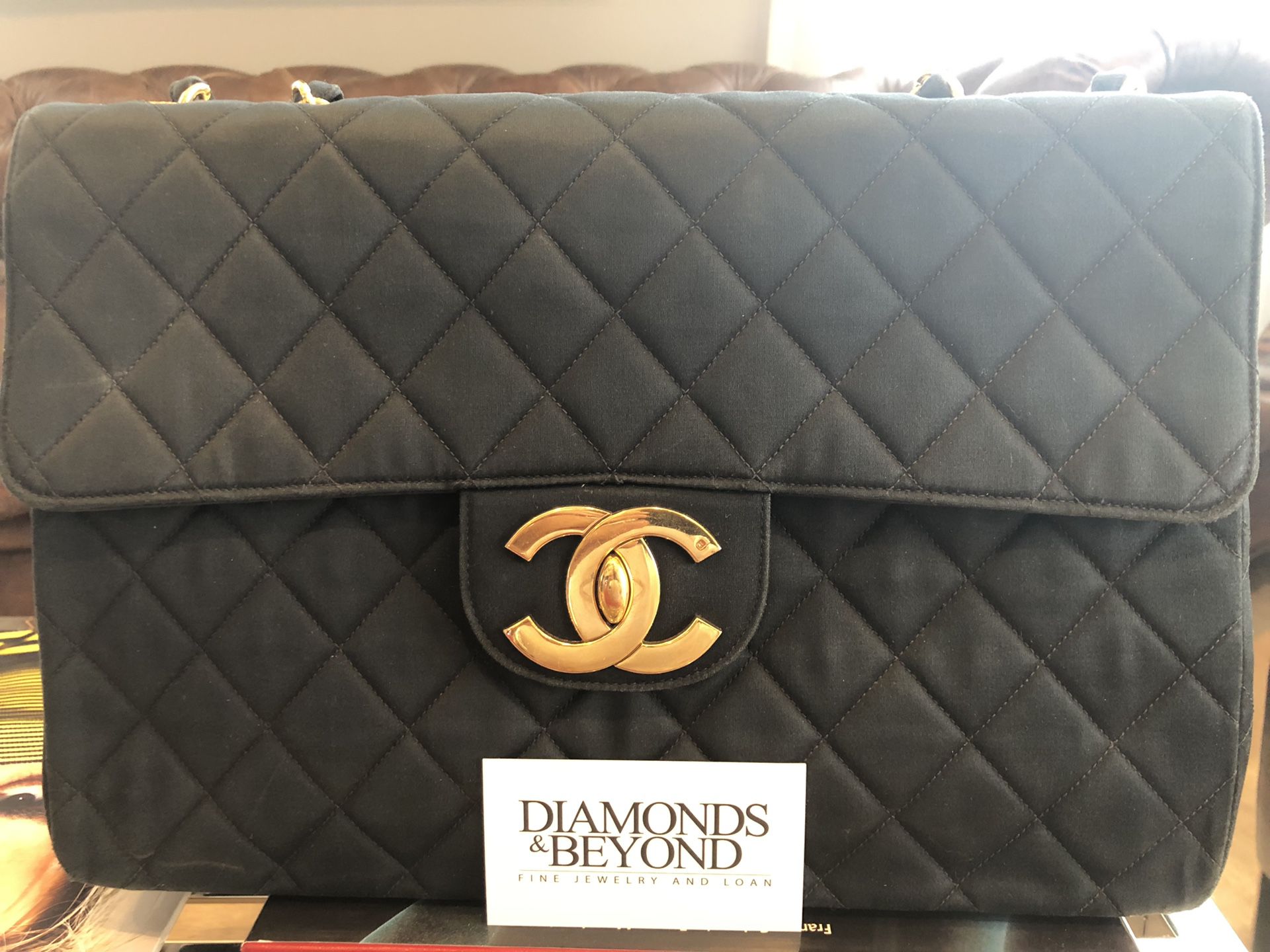 Chanel Handbag Quilted Lambskin