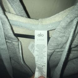 Grey Alo Hoodie