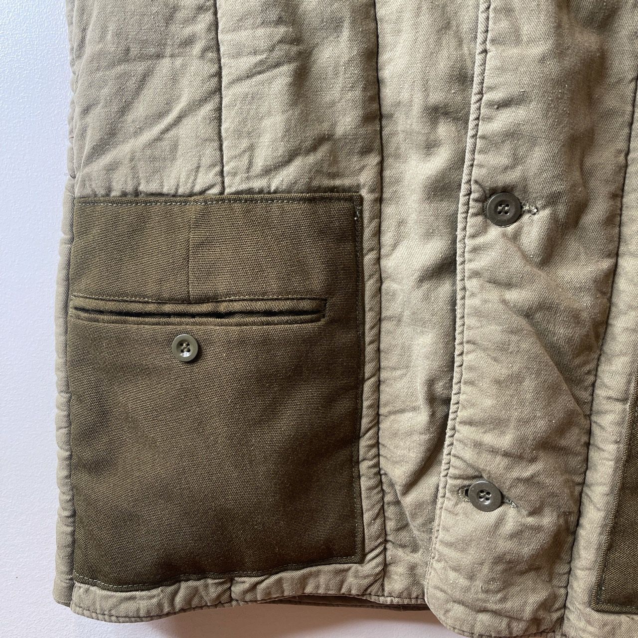 Arte Povera Kapital Type Green Vest