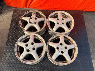 93-97 HONDA DEL SOL S SI - 5 SPOKE - VTEC MODEL 14 INCH WHEELS