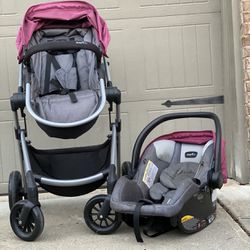 Evenflo Stroller and Car Seat