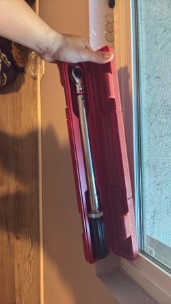 Micrometer type torque wrench (flex head)