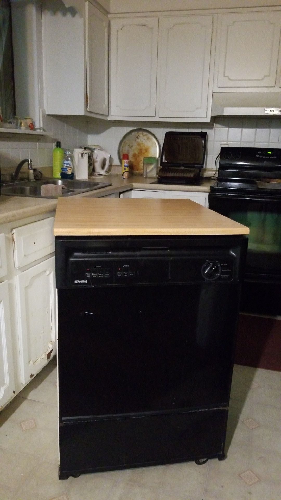 Kenmore portable dishwasher. 5 years old in very good condition.