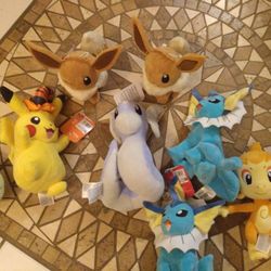 Brand New Pokemon Plushs 15 Each