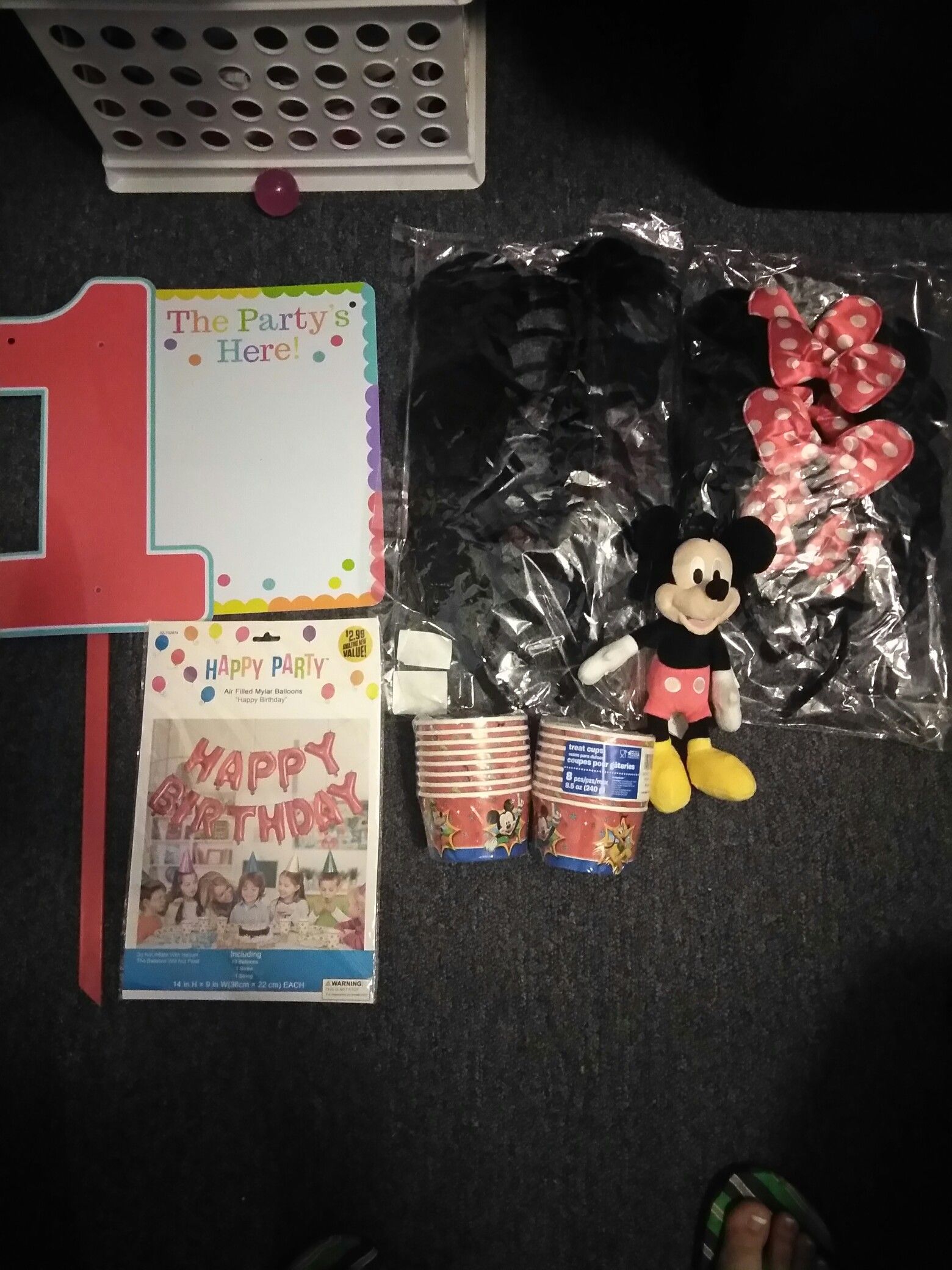 Mickey- Minnie party supplies