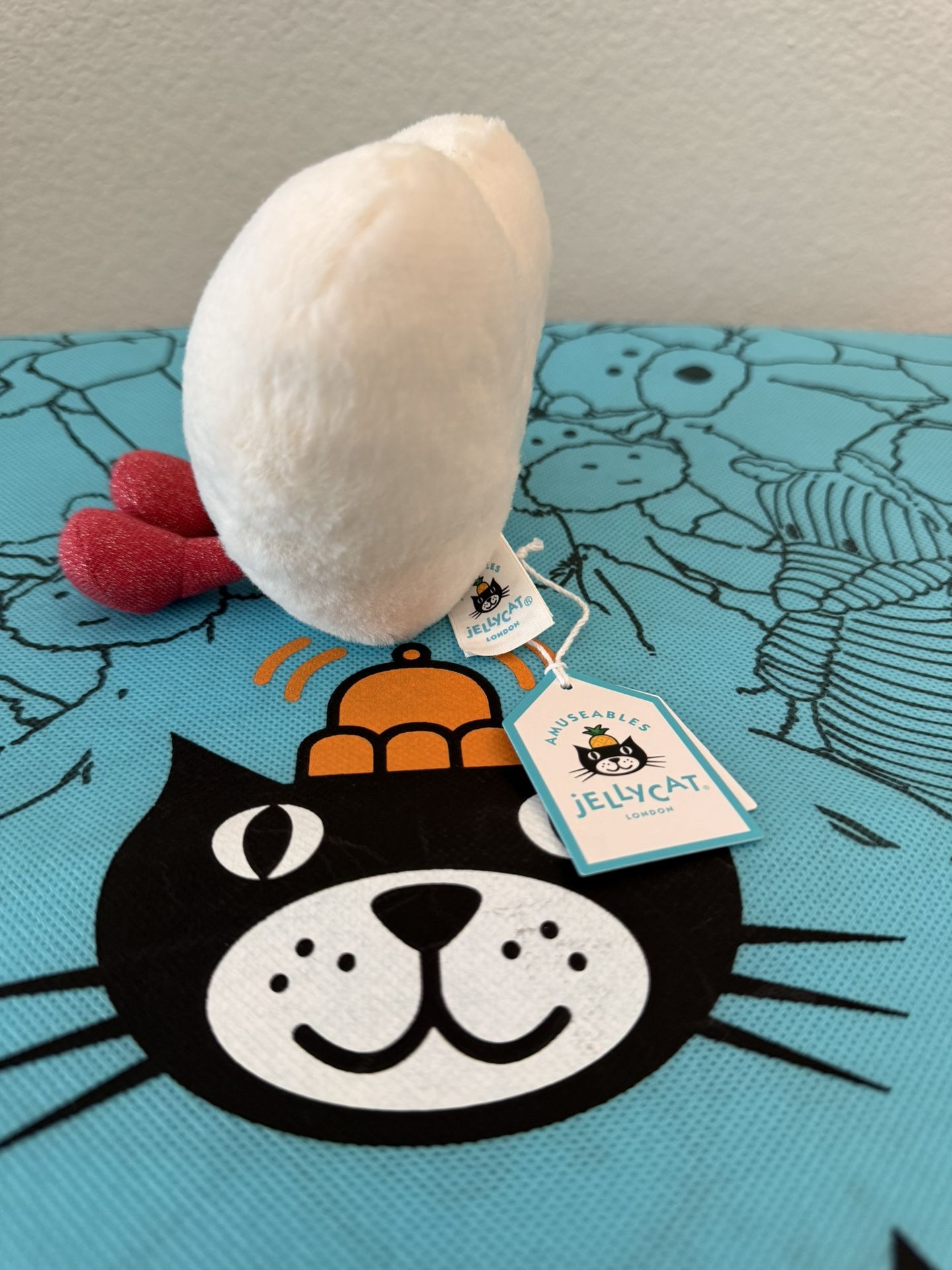 Jellycat Amuseables Heart Boiled Egg