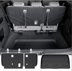 JOULARISE Cargo Mat For 2018-2026 Honda Odyssey Fold Down 3rd Row Seat