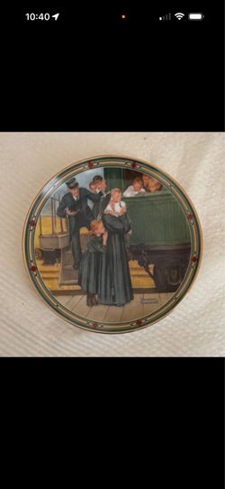Knowles Norman Rockwell An Orphan's Hope Porcelain Collector Plate Limited Ed