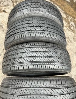 205/55/16 firestone vendo un set de llantas usadas excelente condiciones de vida las 4 ✅🤩I am selling a set of used tires, all 4 in excellent living 