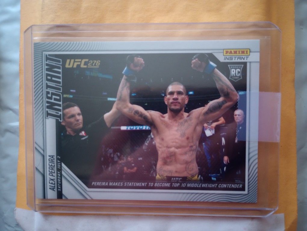 Alex Pereira Rookie Card /616