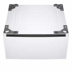 💥Best Saving💥 LG 27 in. Laundry Pedestal in White with Storage Drawer