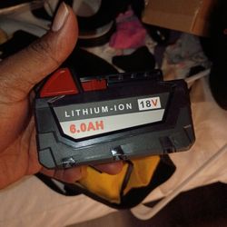 Replacement Battery For Milwaukee M18 Tool 