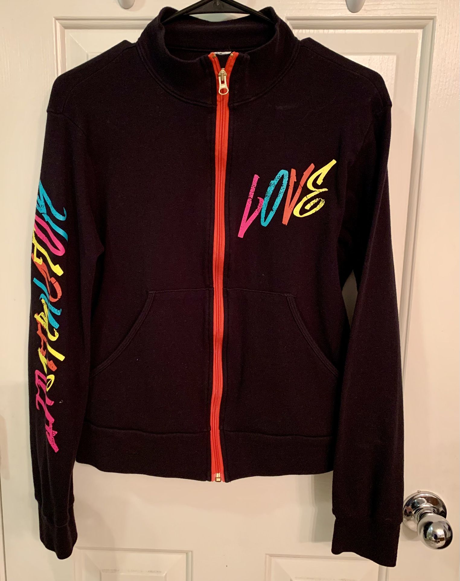Zumb Love Instructor Zip Up Hoodie 