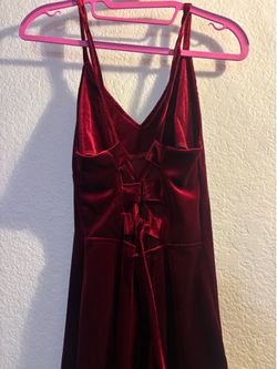 Red dress