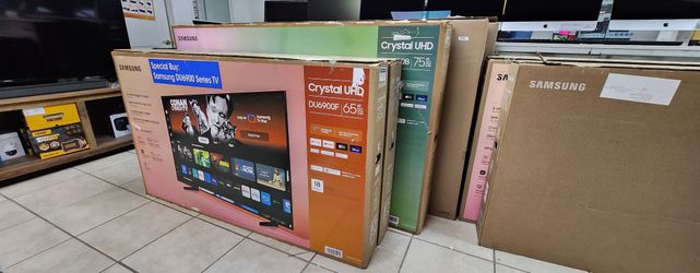Samsung 65 Inches 4k Smart CRYSTAL UHDTV ON SALE WITH WARRANTY 