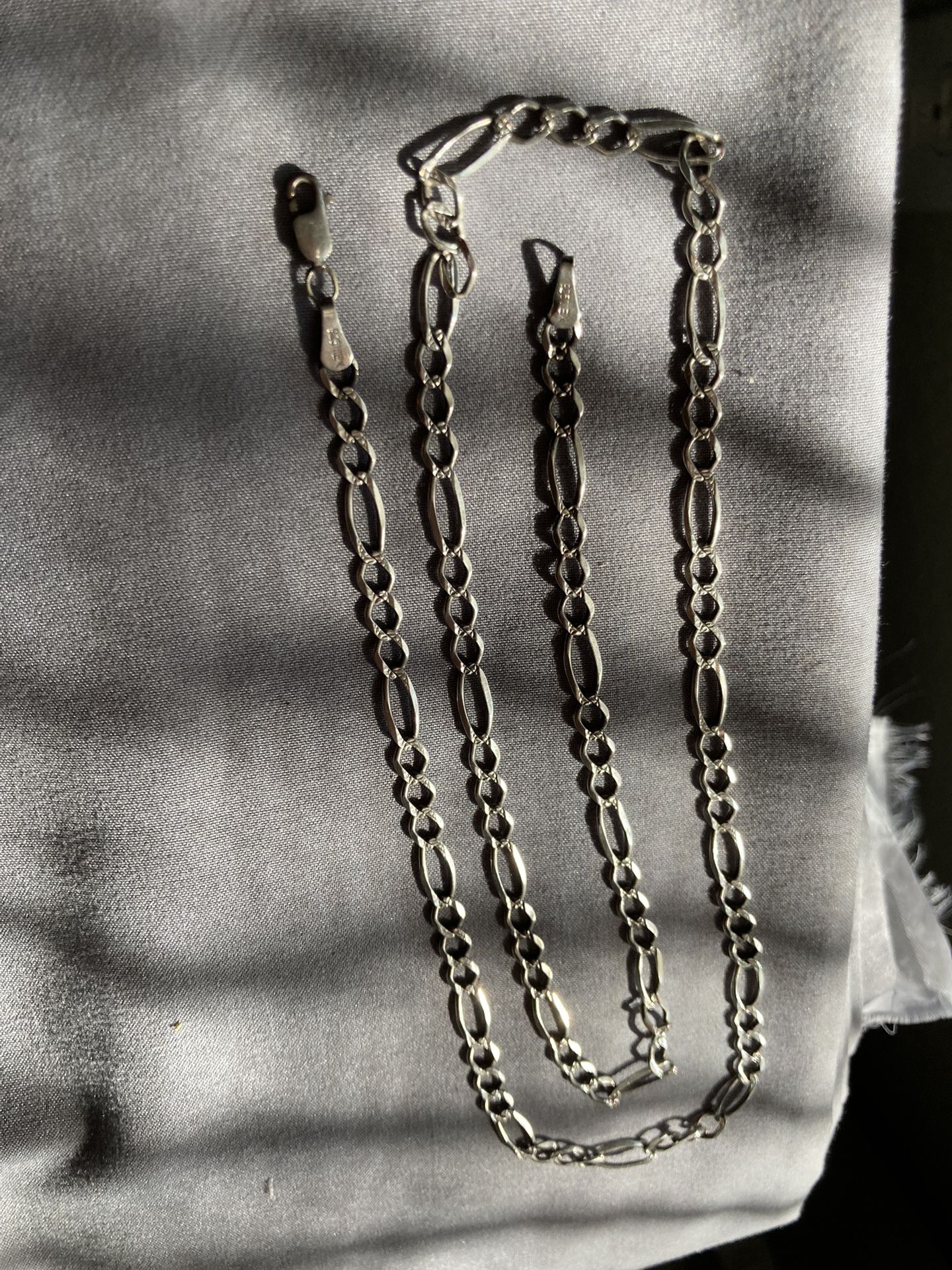 925 Fígaro Sterling Silver Chain