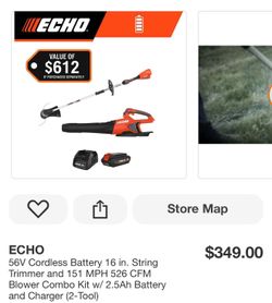 New echo land mower battery