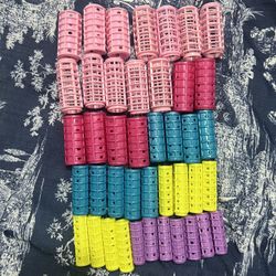 Assorted Hair Rollers