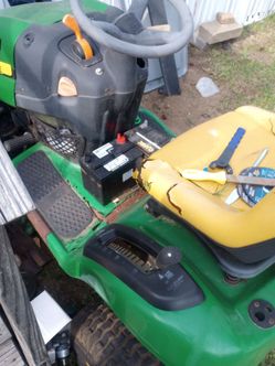 John Deere mower