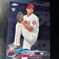 Shohei Ohtani Topps Chrome Rookie 