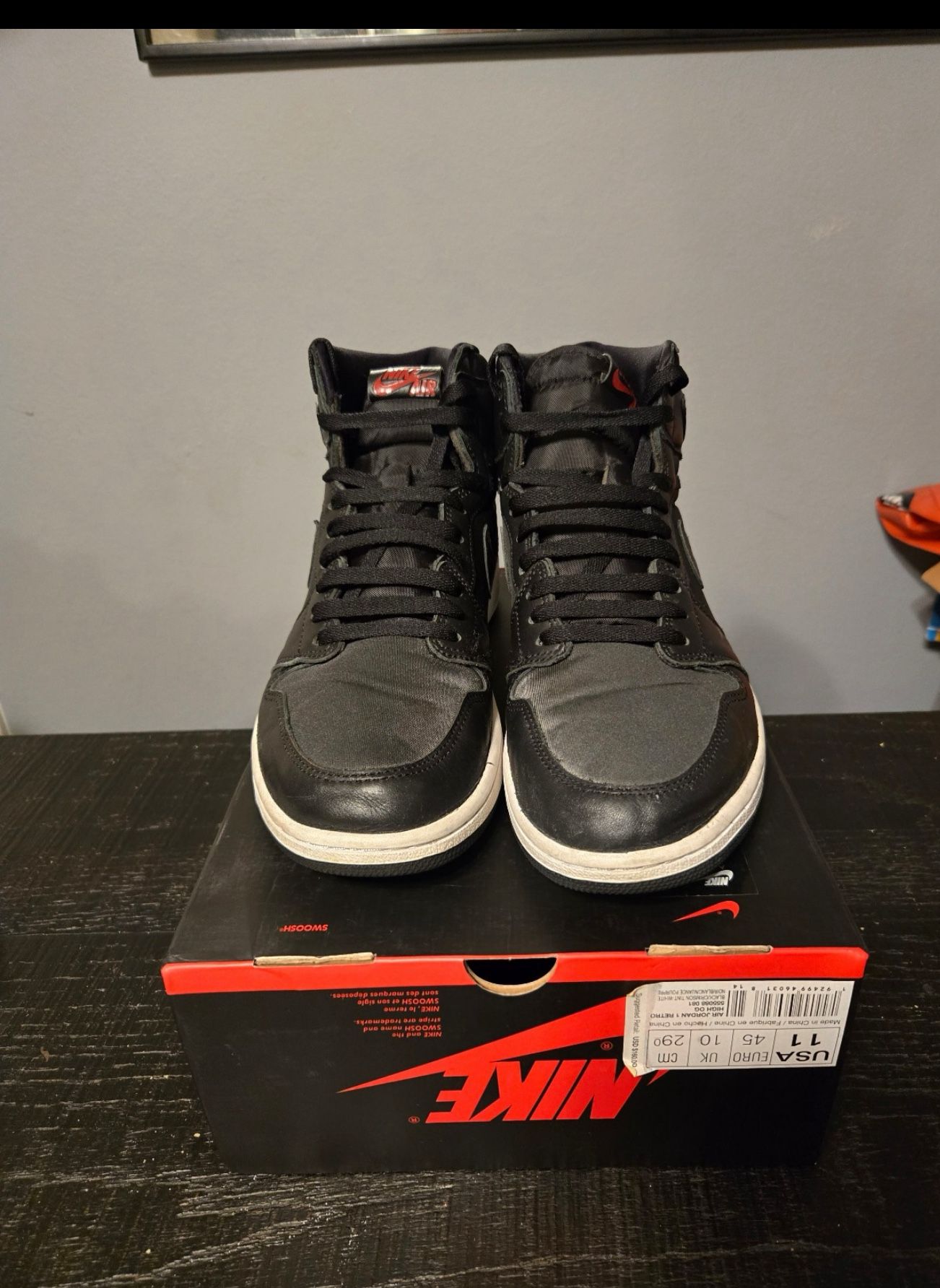Air Jordan 1 Retro High OG Black