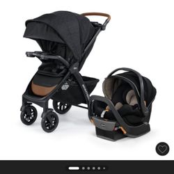 Chicco Bravo Primo Trio Stroller Set-Springhill