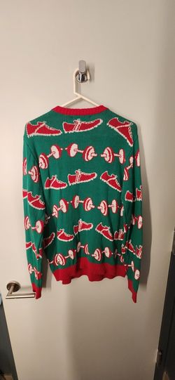 Muscle Santa Sweater Sz L