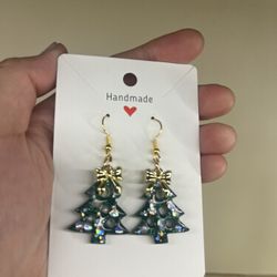 Resin Earrings for Christmas 