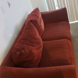 Red Sofa For Sale 7ftx3.5ft
