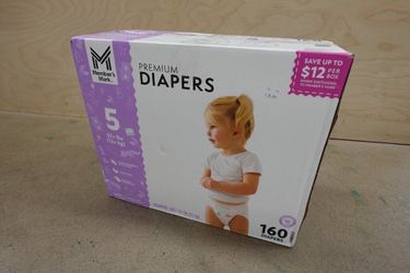 Size 5, Member’s Mark Premium Baby Diapers