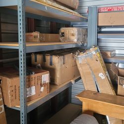Metal Storage Rack Shef Shelves Shelving 12' Tall 10' Wide