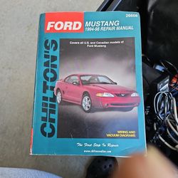 Mustang 1994-98 Repair Manual 