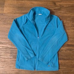 Columbia Women’s Full-Zip Fleece Jacket Blue Size Medium