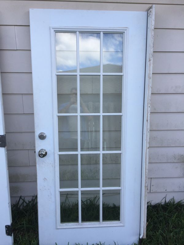 Exterior Door w/ Full Glass for Sale in Jacksonville, FL