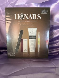 Prédiré Paris Lionails Luxury Manicure Set Limited Edition Sealed Box