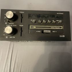 Vintage Delco Stereo Cassette Player