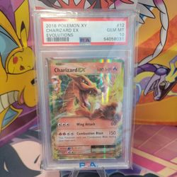 Psa 10  2016 Pokémon Xy Charizard Ex 12/108  Not $1 Read Description 