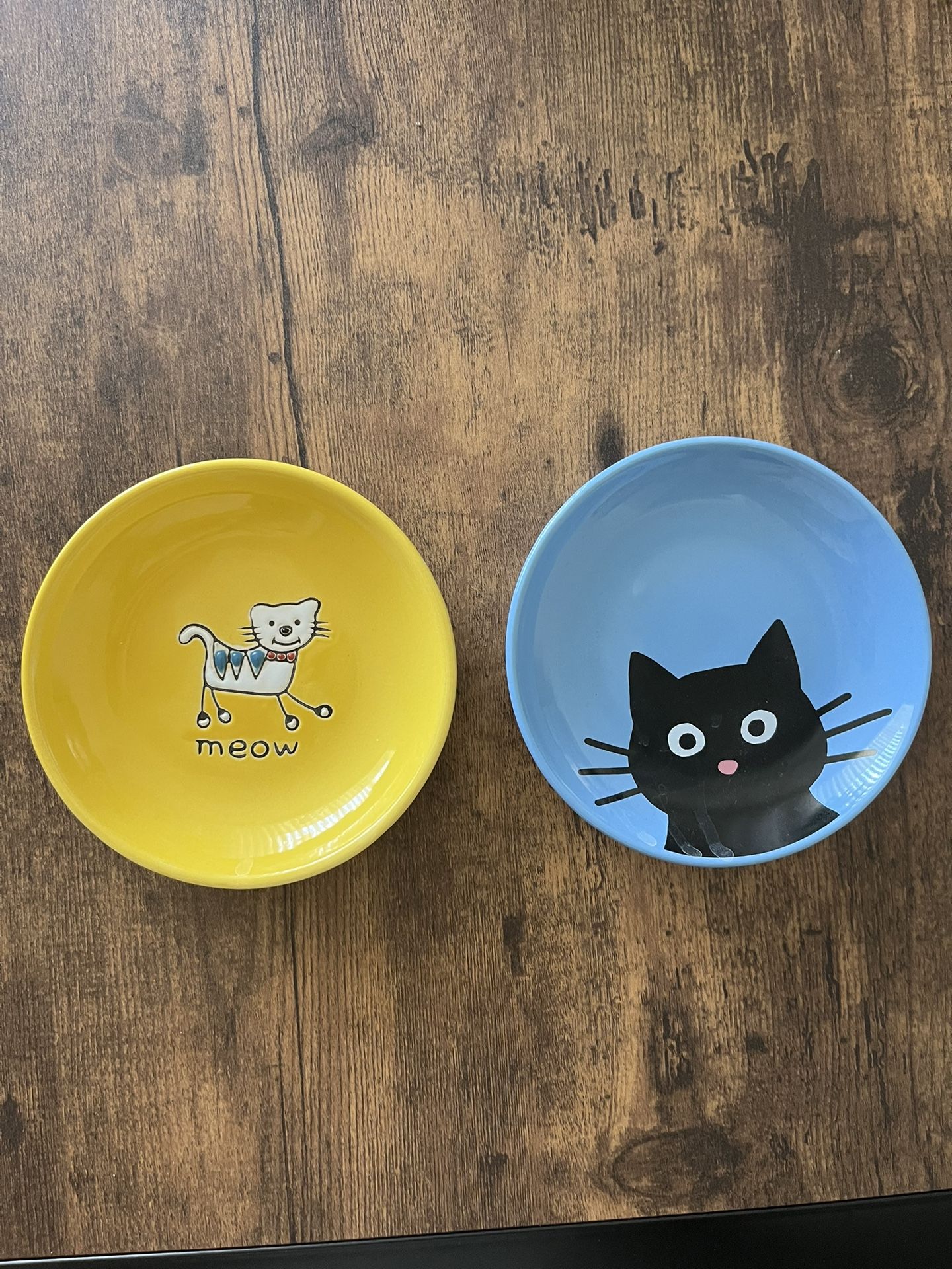 small cat plates