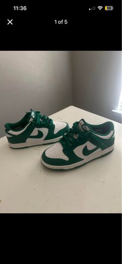 Green low dunks