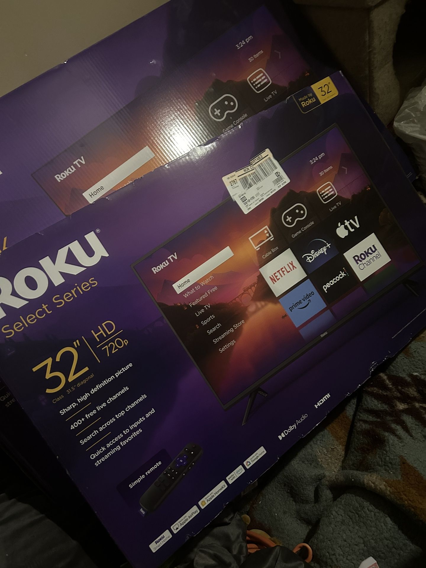 32 Inch Roku Smart Tv