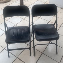2. Chairs  Black 